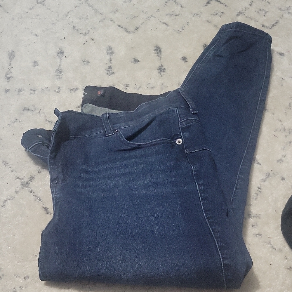 Torrid Dark Blue Skinny Jeans